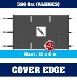 Bâche à Barres 4S Cover Edge Irricover