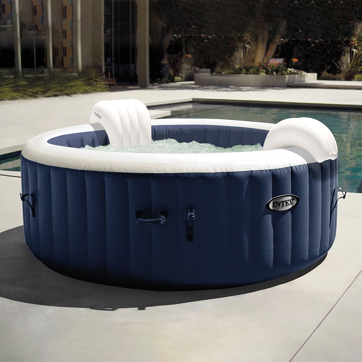 Spa Gonflable PureSpa LED 4 Places Intex 2 Spa Gonflable PureSpa LED 4 Places Intex – Image 2