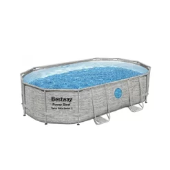 Piscine Hors-sol Power Steel Vista 4,88 X 3,05 X 1,07 M Bestway