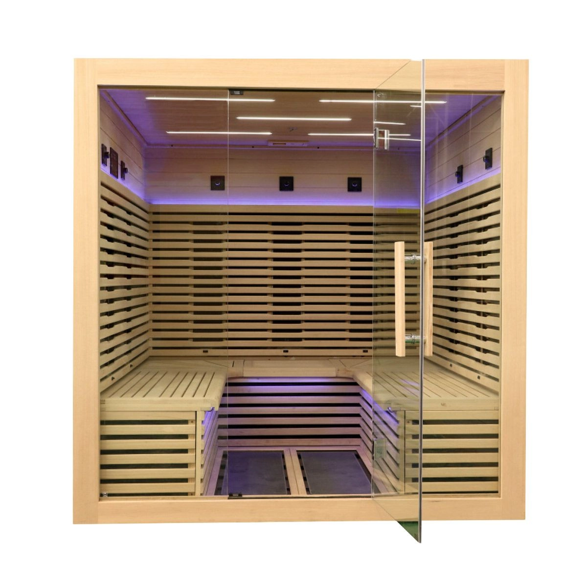 Sauna Infrarouge Canopee 6 Places 1 Sauna Infrarouge Canopee 6 Places