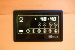 Sauna Infrarouge Pure Wave 3 Places 9 Sauna Infrarouge Pure Wave 3 Places -Piscine Soldes HL PUR03 11 Control pannel 5c9f