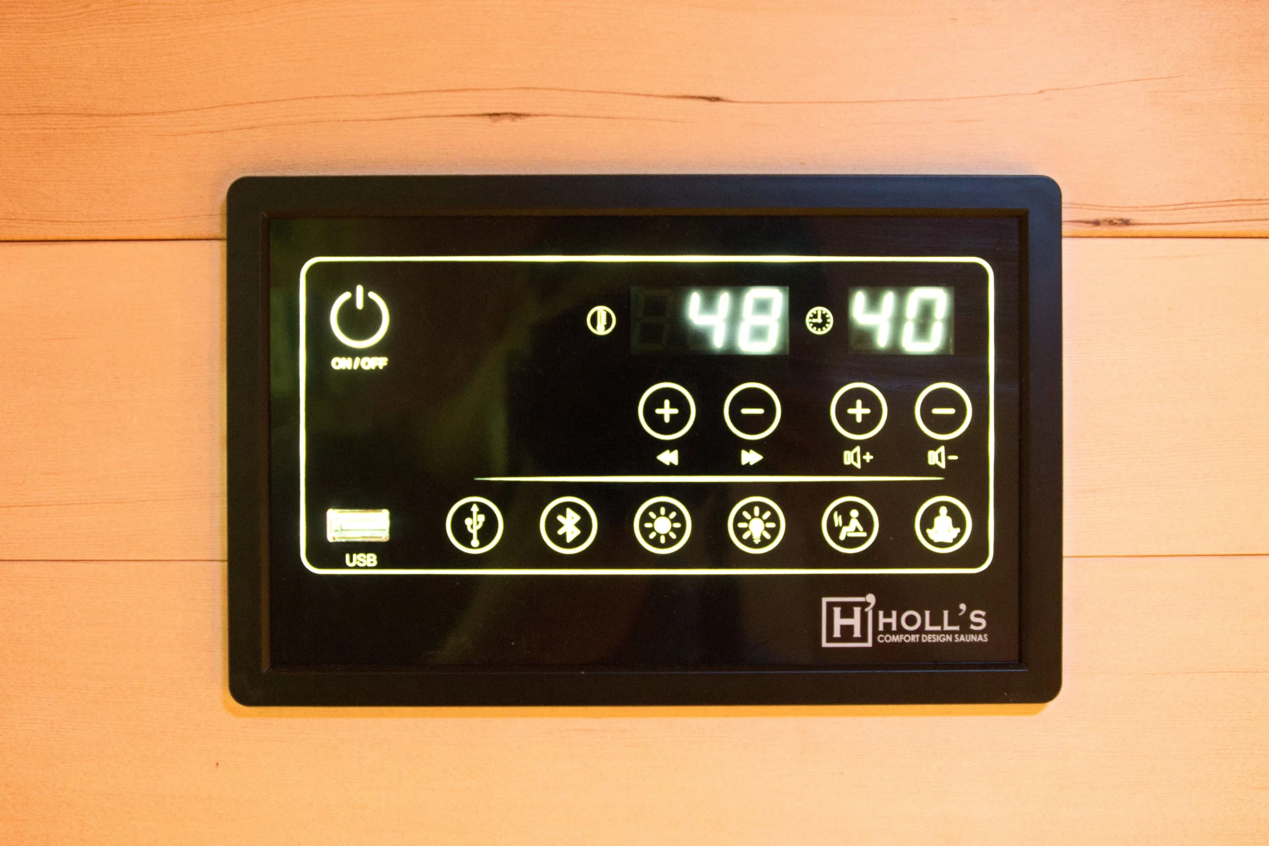 Sauna Infrarouge Pure Wave 3 Places 5 Sauna Infrarouge Pure Wave 3 Places – Image 5