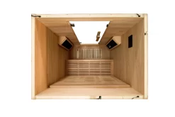 Sauna Infrarouge Pure Wave 3 Places 8 Sauna Infrarouge Pure Wave 3 Places -Piscine Soldes HL PUR03 6 Top Inside 9253