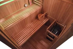 Sauna Traditionnel D'angle Venetian 3-4 Places -Piscine Soldes HL VN04C 5 b8ab