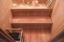Sauna Traditionnel D'angle Venetian 4-5 Places -Piscine Soldes HL VN05R 4 f097