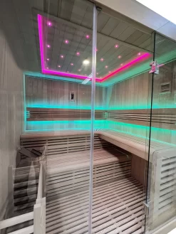 Sauna Traditionnel Utopia Holl's 6 Places -Piscine Soldes holls utopia6 inside2 82fe