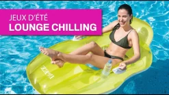 Matelas Gonflable Lounge Piscine Chilling Intex -Piscine Soldes thumbnail 164326